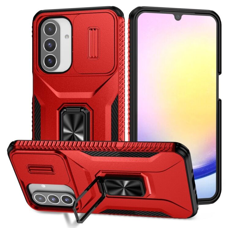 Защитный чехол UniCase Shuttle Guard Pro для Samsung Galaxy A26 (A266) - Red: фото 1 из 8
