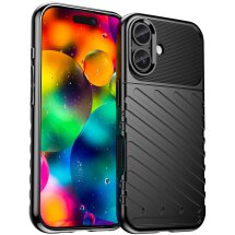Защитный чехол UniCase Twill Soft для Apple iPhone 17 - Black: фото 1 из 8