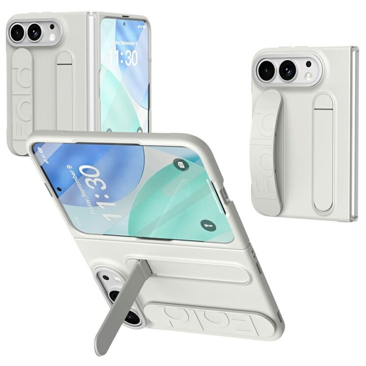 Захисний чохол UniCase Wrist Stand (FF) для iPhone Duo - White: фото 1 з 7