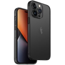 Защитный чехол UNIQ Air Fender для Apple iPhone 14 Pro - Smoky Grey: фото 1 из 7