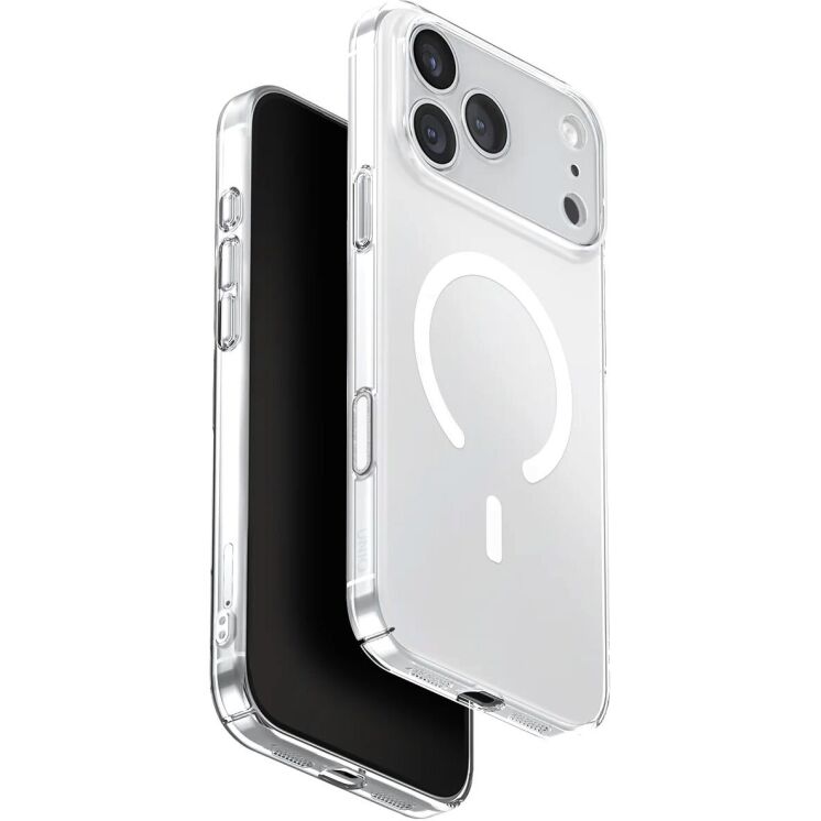 Защитный чехол UNIQ Airsuit MagClick для iPhone 17 Pro Max (UNIQ-IP6.9P(2025)-ASMGCLRW) - Clear (411136C) Защитный чехол UNIQ Airsuit MagClick для iPhone 17 Pro Max (UNIQ-IP6.9P(2025)-ASMGCLRW) - Clear: фото 1 из 5