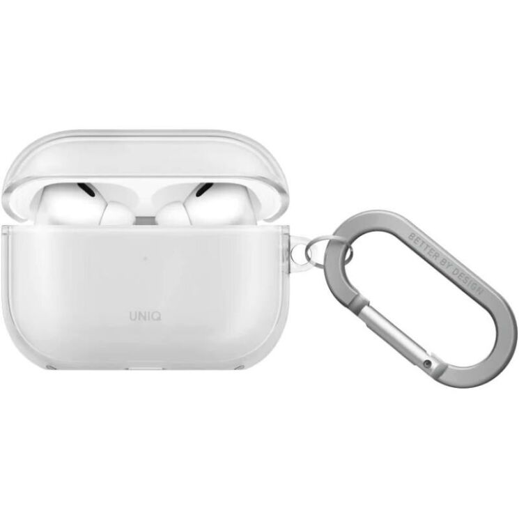 Защитный чехол UNIQ Glase для AirPods Pro 3 - Transparent: фото 1 из 5