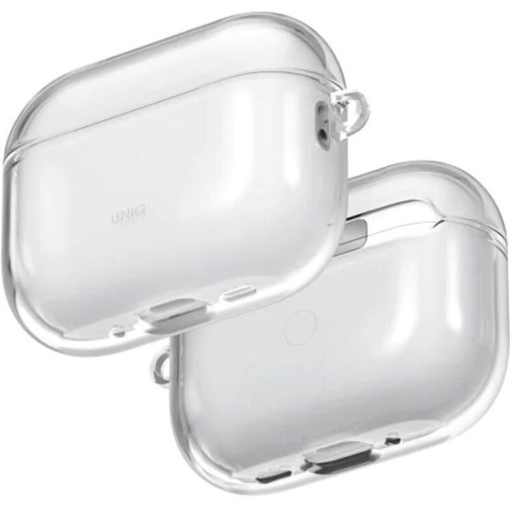Защитный чехол UNIQ Glase для AirPods Pro 3 - Transparent: фото 2 из 5