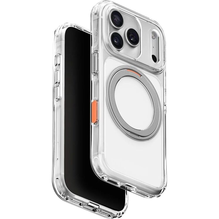 Захисний чохол UNIQ Swivix для iPhone 18 Pro Max / 17 Pro Max (UNIQ-IP6.9P(2026)-SWVLCLR) - Transparent (440338T) Захисний чохол UNIQ Swivix для iPhone 18 Pro Max / 17 Pro Max (UNIQ-IP6.9P(2026)-SWVLCLR) - Transparent: фото 1 з 12