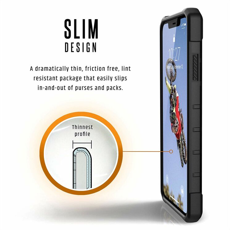 Защитный чехол URBAN ARMOR GEAR Pathfinder для iPhone XS Max - Black: фото 6 из 7