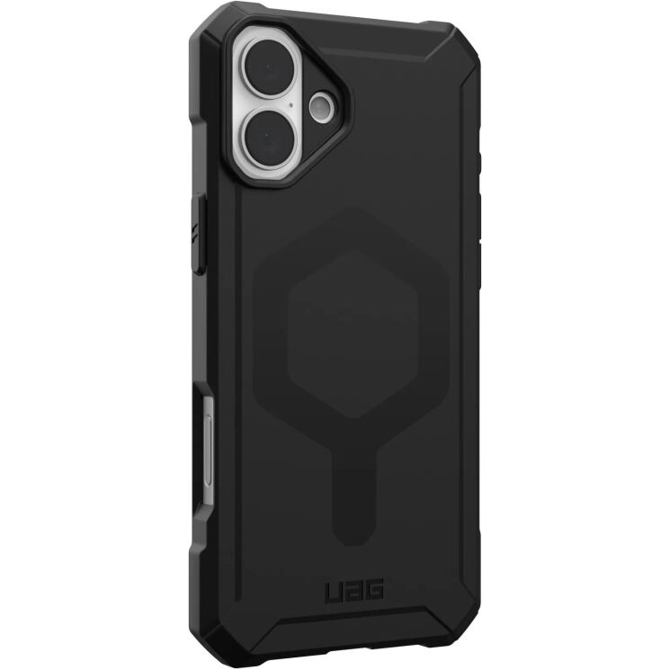 Защитный чехол URBAN ARMOR GEAR (UAG) Essential Armor MagSafe для Apple iPhone 16 Plus - Black: фото 3 из 7