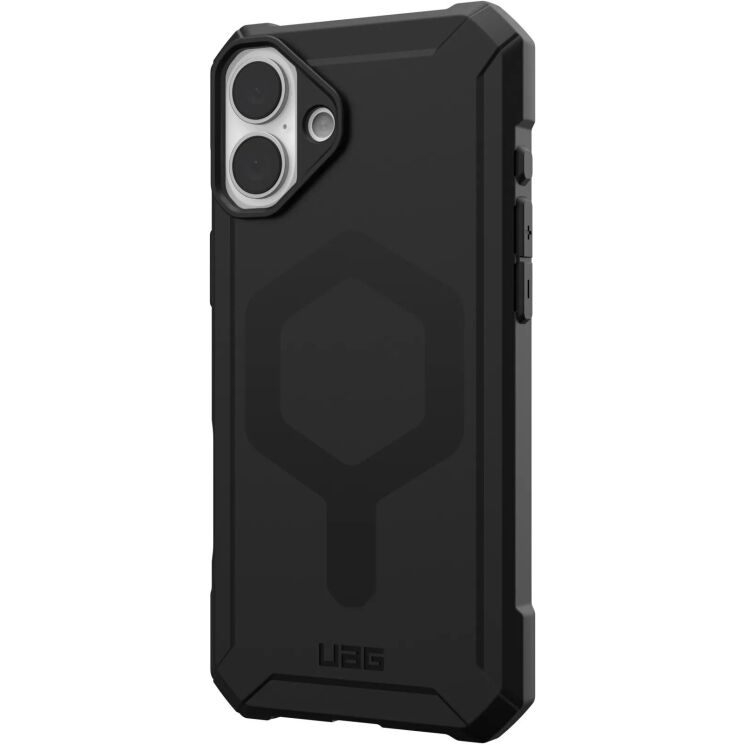 Защитный чехол URBAN ARMOR GEAR (UAG) Essential Armor MagSafe для Apple iPhone 16 Plus - Black: фото 2 из 7