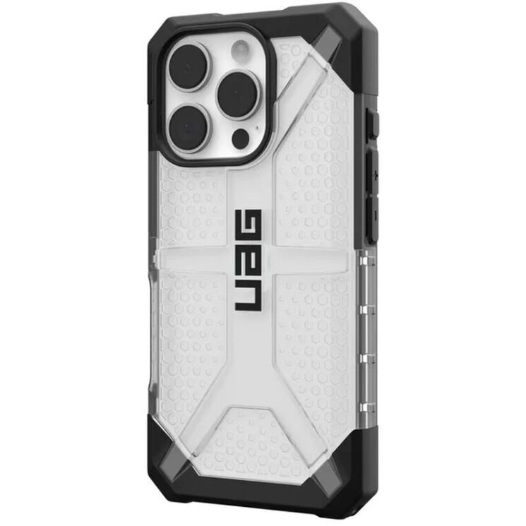 Защитный чехол URBAN ARMOR GEAR (UAG) Plasma для Apple iPhone 16 Pro - Ice: фото 2 из 11