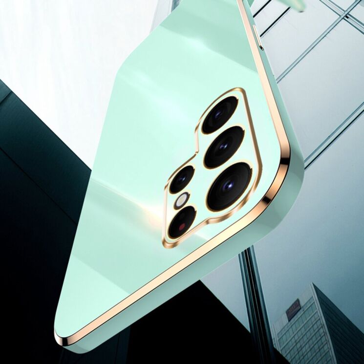 Защитный чехол XINLI Porcelain Ring для Samsung Galaxy S26 Ultra (S948) - Cyan: фото 7 из 7