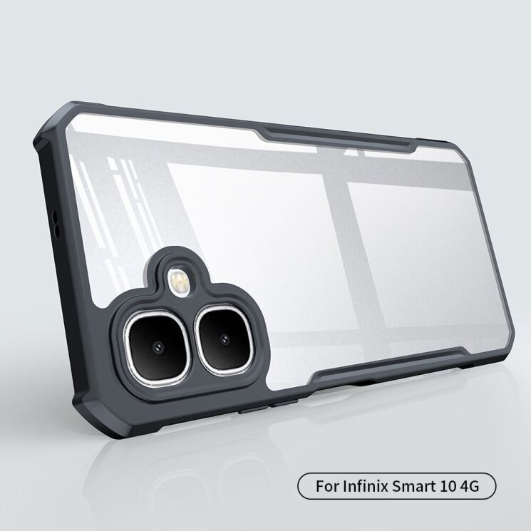 Защитный чехол XUNDD Rugged Case для Infinix Smart 10 - Black: фото 2 из 8