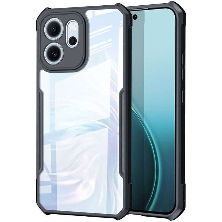Захисний чохол XUNDD Rugged Case для OPPO Reno 14 FS 5G - Black: фото 1 з 7