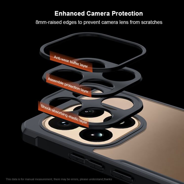 Защитный чехол XUNDD Rugged Case для Xiaomi 15T - Black (391027B) Защитный чехол XUNDD Rugged Case для Xiaomi 15T - Black: фото 5 из 7