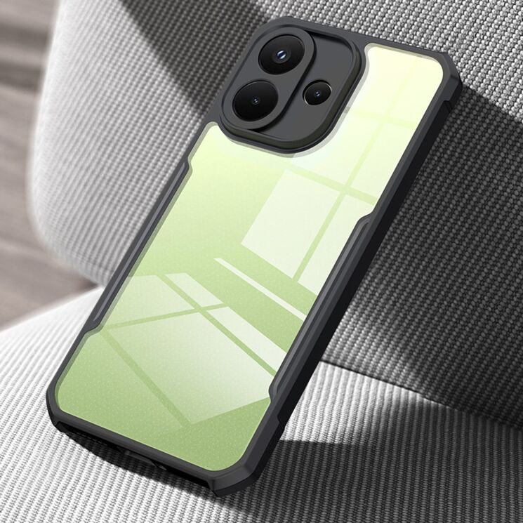 Захисний чохол XUNDD Rugged Case для Xiaomi Redmi Note 17 Pro - Black: фото 3 з 7