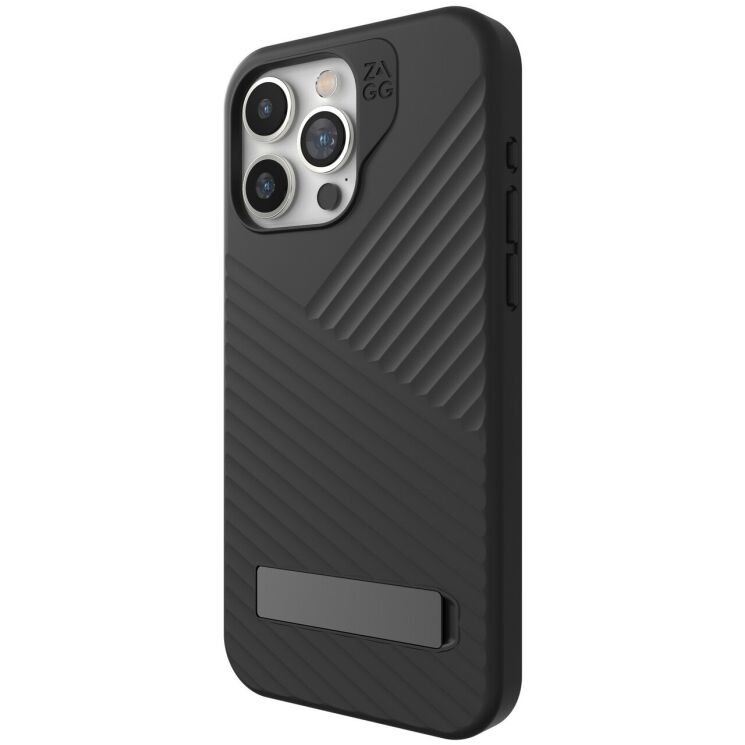 Захисний чохол Zagg Gear4 Denali Snap with Kickstand для Apple iPhone 15 Pro (702312348 / 702312718) - Black: фото 8 з 19