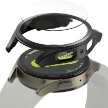 Защитный комплект Ringke Slim & Glass для Samsung Galaxy Watch 7 (44mm) 8809961787898 - Titanium Black: фото 1 из 16