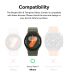 Защитный комплект Ringke Slim & Glass для Samsung Galaxy Watch 7 (44mm) 8809961787898 - Titanium Black (358220B). Фото 3 из 16