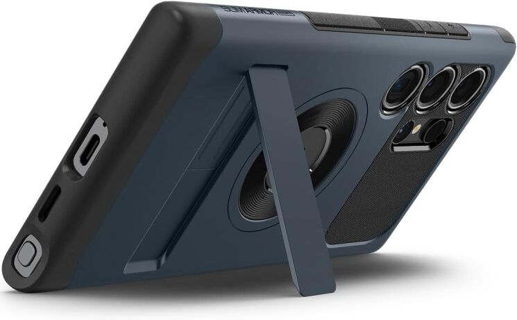 Защитный чехол Spigen Slim Armor (MagFit) для Samsung Galaxy S24 Ultra (S928) ACS07188 - Metal Slate: фото 3 из 9