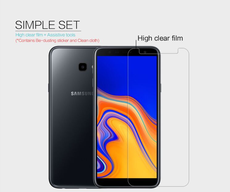 Антиблікова плівка NILLKIN Matte для Samsung Galaxy J4+ (J415): фото 11 з 13