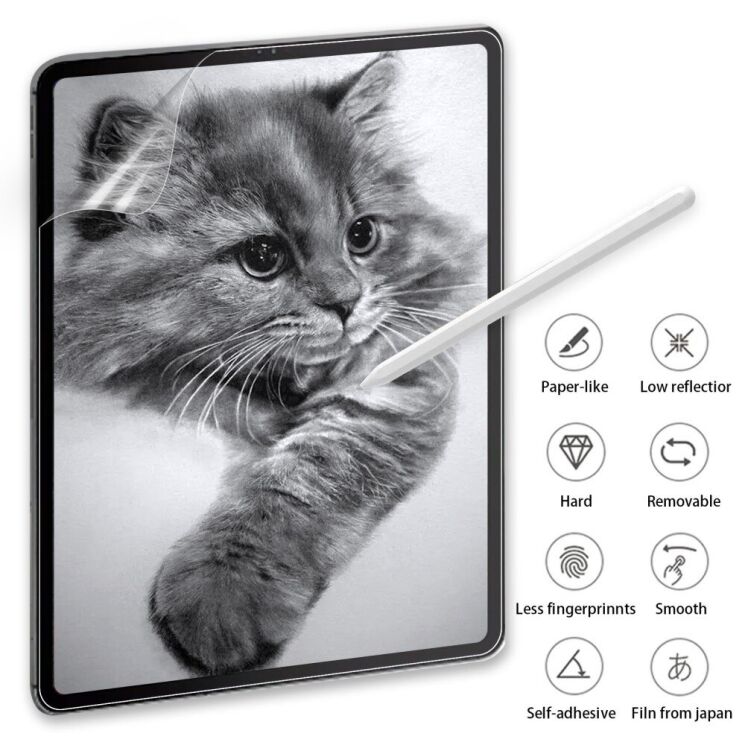 Антиблікова плівка Deexe Matte Film для Samsung Galaxy Tab S9 Plus / S10 Plus (X810/816/820/826): фото 3 з 10