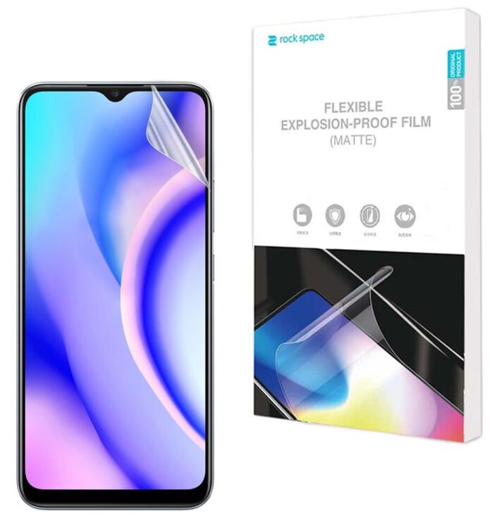 Антиблікова плівка на екран RockSpace Explosion-Proof Matte для Realme C15: фото 1 з 8