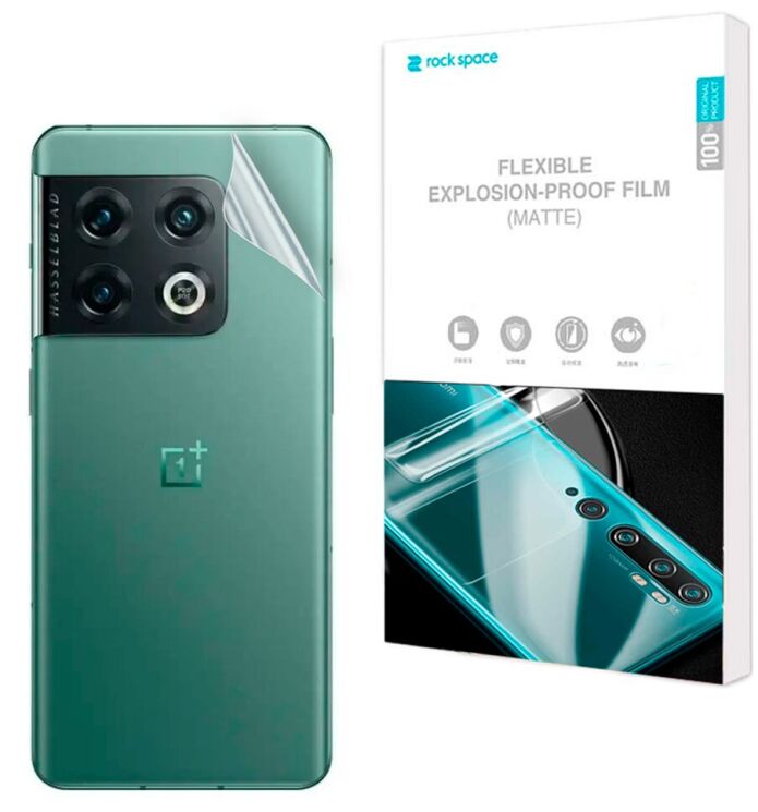 Антиблікова плівка на задню панель RockSpace Explosion-Proof Matte для OnePlus 10 Pro: фото 1 з 9