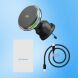 Автомобильный держатель с функцией беспроводной зарядки Proove Light Crystal Qi2.2 (25W) - Gray (982709H). Фото 11 из 11