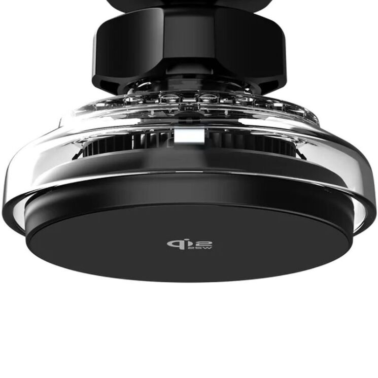 Автомобильный держатель с функцией беспроводной зарядки Proove Light Crystal Qi2.2 (25W) - Gray (982709H) Автомобильный держатель с функцией беспроводной зарядки Proove Light Crystal Qi2.2 (25W) - Gray: фото 4 из 11