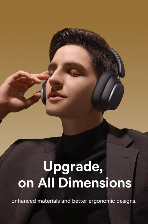 Беспроводные наушники Baseus Bowie H1 Pro A00050601113-00 - Cluster Black: фото 12 из 19