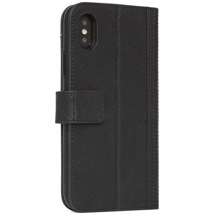 Чохол Decoded Full Grain Leather для Apple iPhone X / iPhone XS - Black: фото 2 з 6