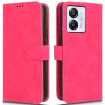 Чехол Deexe Classic Wallet для Blackview Color 8 - Rose: фото 1 из 6