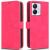 Чехол Deexe Classic Wallet для Blackview Color 8 - Rose: фото 1 из 6
