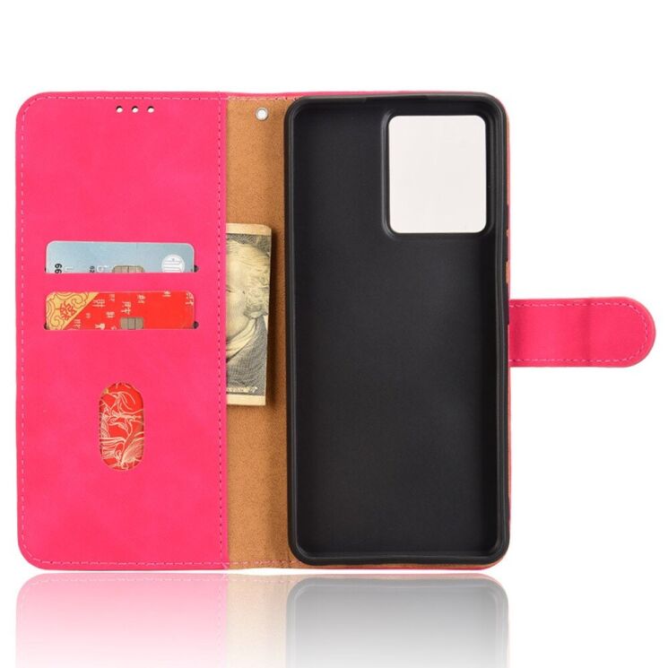 Чехол Deexe Classic Wallet для Blackview Color 8 - Rose: фото 4 из 6