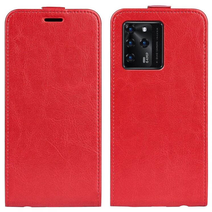 Чехол Deexe Flip Case для ZTE Blade V30 - Red: фото 1 из 6