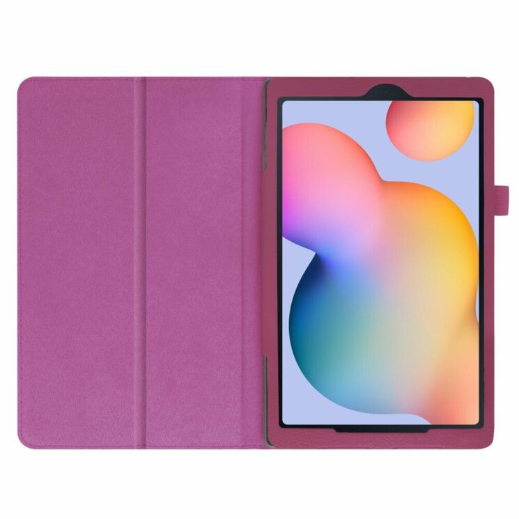 Чехол Deexe Folder Style для Samsung Galaxy Tab S6 lite / S6 Lite (2022/2024) - Purple: фото 2 из 7