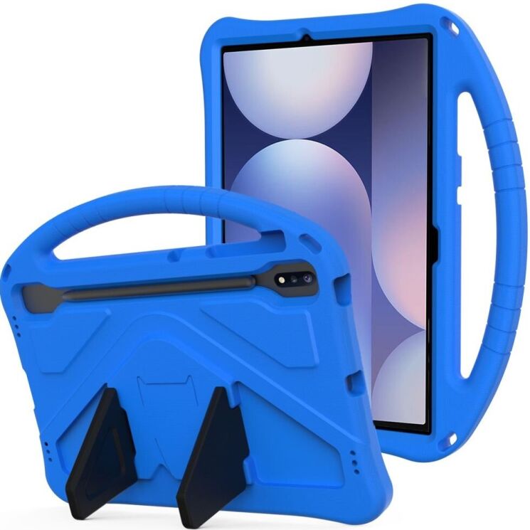 Чехол Deexe KickStand Cover для Samsung Galaxy Tab S10 Plus - Blue: фото 1 из 5