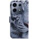 Чехол Deexe Life Style Wallet для Infinix Note 30 VIP - Tiger Head (338715C). Фото 5 из 8