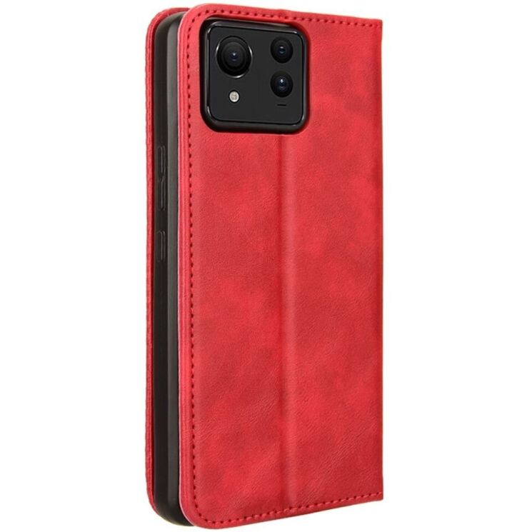 Чехол Deexe Retro Style для ASUS Zenfone 11 Ultra - Red: фото 6 из 7