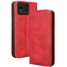 Чехол Deexe Retro Style для ASUS Zenfone 11 Ultra - Red: фото 1 из 7