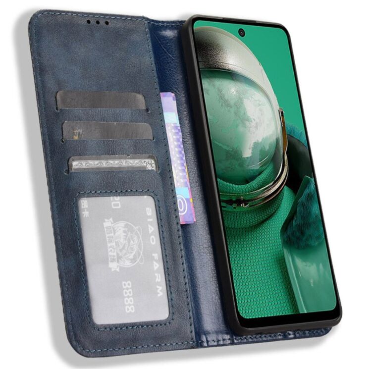 Чехол Deexe Retro Style для HMD Pulse / Pulse Pro / Pulse Plus - Blue: фото 2 из 7