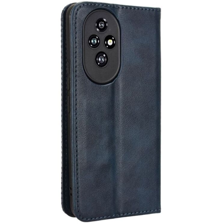 Чехол Deexe Retro Style для Honor 200 - Blue: фото 6 из 7