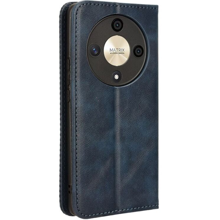Чехол Deexe Retro Style для Honor Magic 6 Lite - Blue: фото 5 из 7