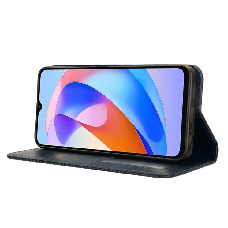 Чехол Deexe Retro Style для Honor Magic 6 Lite - Blue: фото 3 из 7