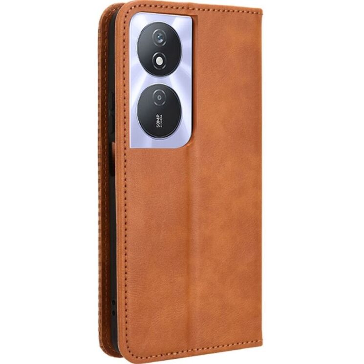 Чехол Deexe Retro Style для Honor X7b - Brown: фото 6 из 7