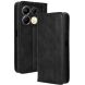 Чехол Deexe Retro Style для Infinix Note 40 - Black (351417B). Фото 1 из 7