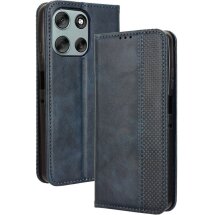 Чохол Deexe Retro Style для Motorola Moto G56 - Blue: фото 1 з 15