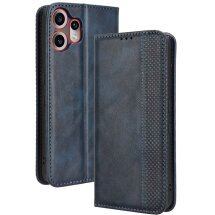 Чохол Deexe Retro Style для Nothing CMF Phone 2 Pro - Blue: фото 1 з 18