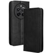 Чохол Deexe Retro Style для Realme 12 / 12 Plus - Black (355502B)