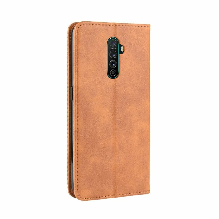 Чехол Deexe Retro Style для Realme X2 Pro - Brown: фото 4 из 16