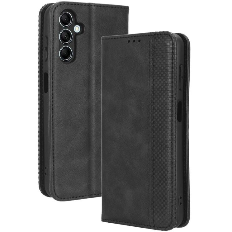 Чохол Deexe Retro Style для Samsung Galaxy M34 (M346) - Black: фото 1 з 7
