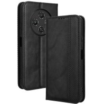 Чехол Deexe Retro Style для TECNO Spark 30C - Black: фото 1 из 7